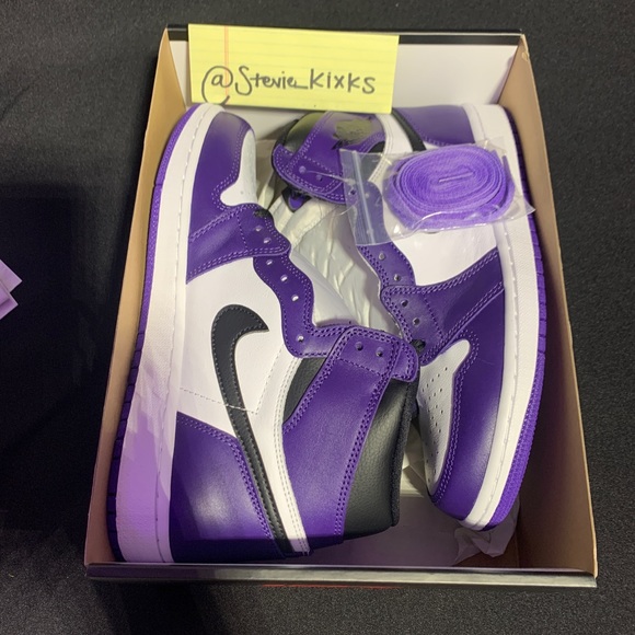 Jordan 1 “court purple ”